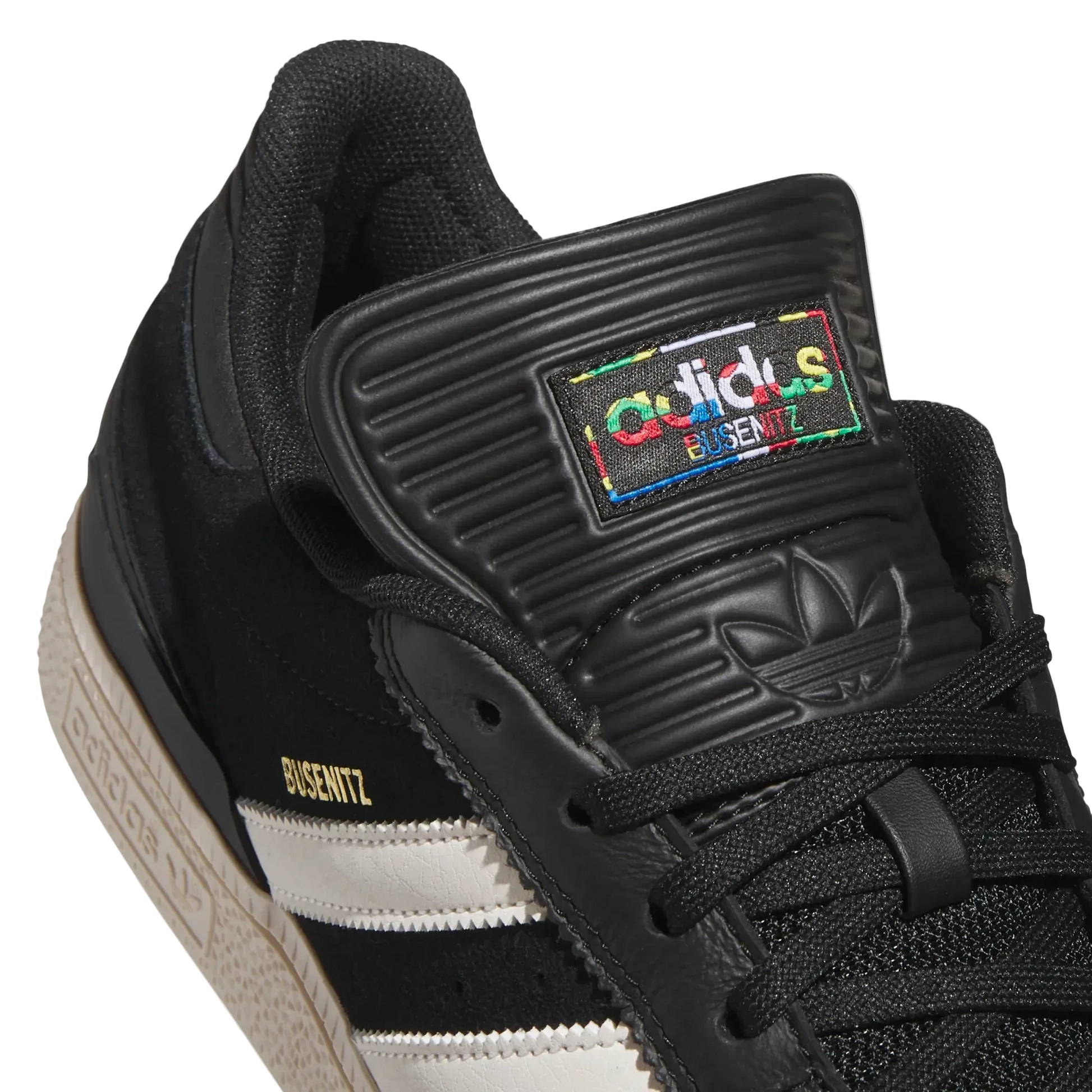 Adidas Busenitz Pro Skate Shoes Core Black / Cloud White / Gold Metallic