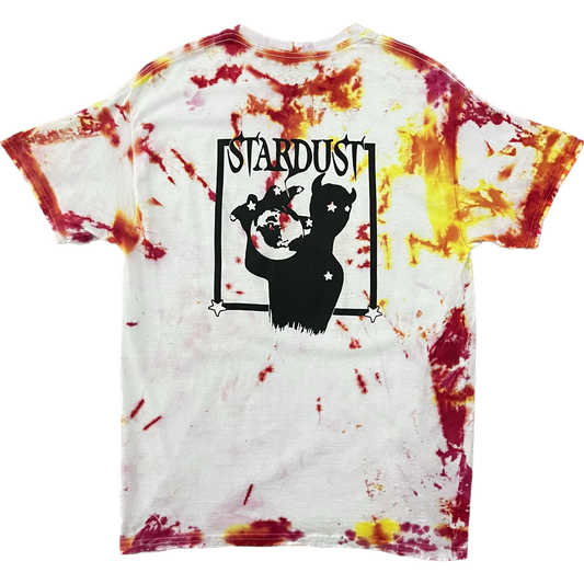 Stardust Global Tee 019 - Medium - Tie Dye / Black