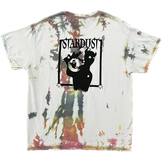 Stardust Global Tee 019 - Large - Tie Dye / Black