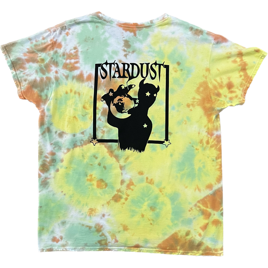 Stardust Global Tee 019 - Large - Tie Dye / Black