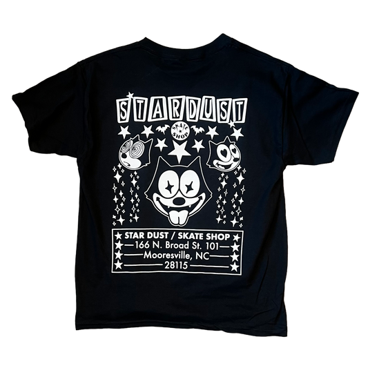 Stardust Skate Shop "Felix" Youth Tee 012.3 Black / White