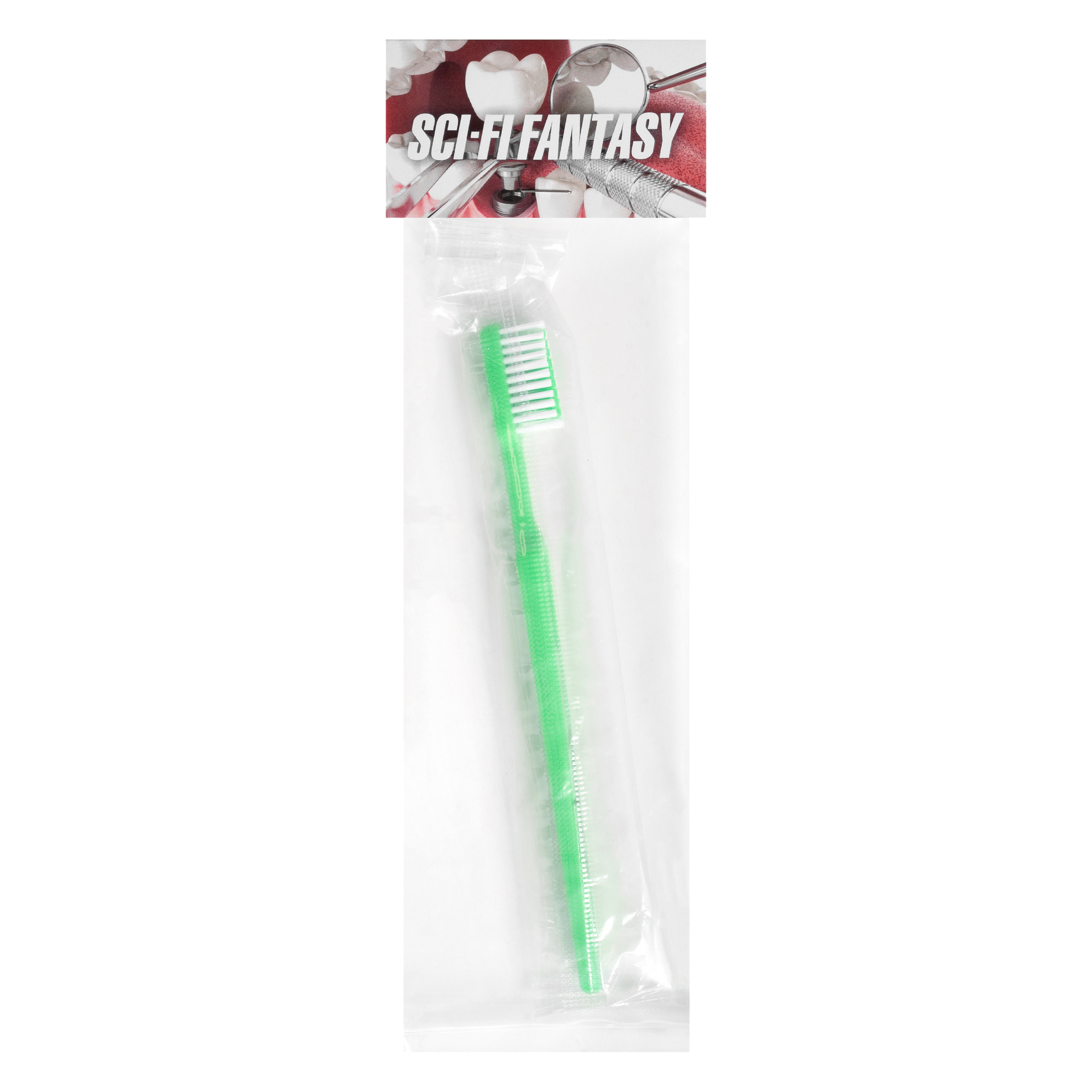 Sci-Fi Fantasy Toothbrush Green