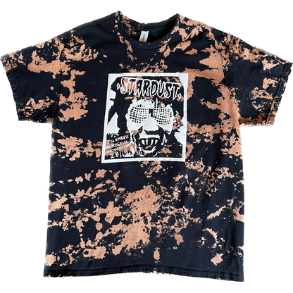Stardust Skate Shop Human Fly Tee 025 Bleached Black / White