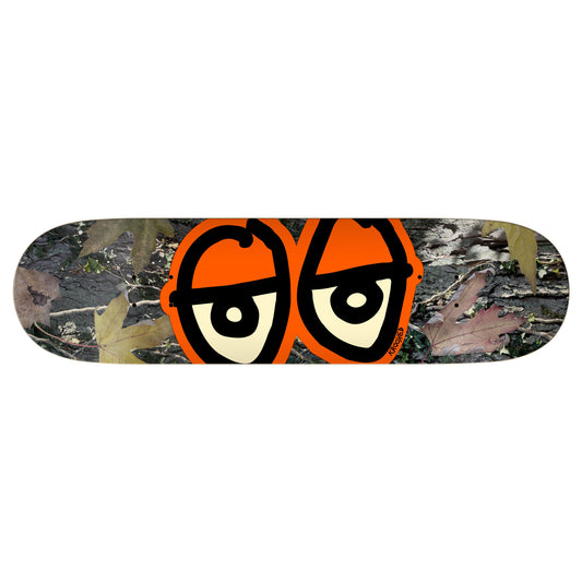 Krooked Team Eyes Deck 8.25" Camo / Orange (DLXSF Shape #I)