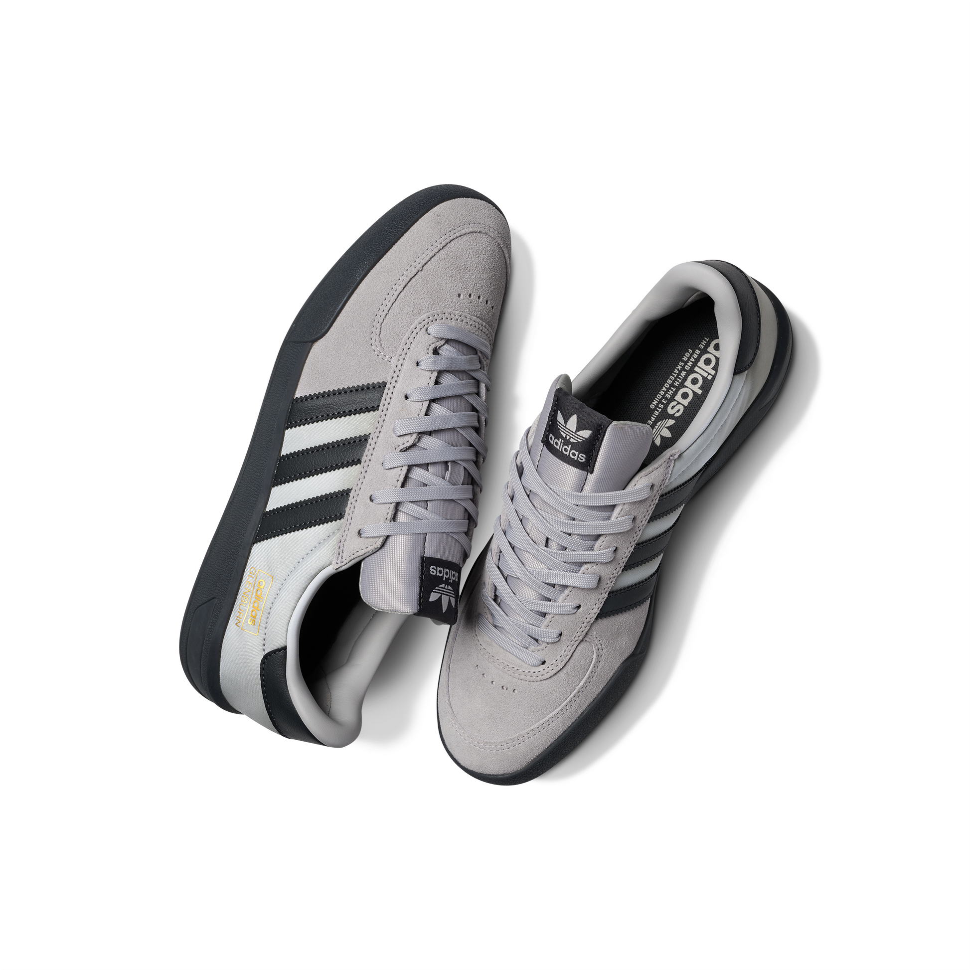 Adidas Glenburn Skate Shoes Grey / Carbon / Grey