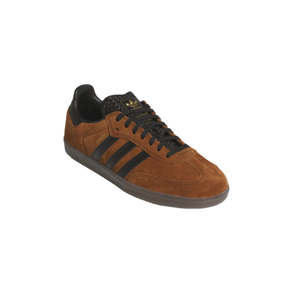 Adidas Samba ADV Skate Shoes Dune Brown / Core Black / Gum Five
