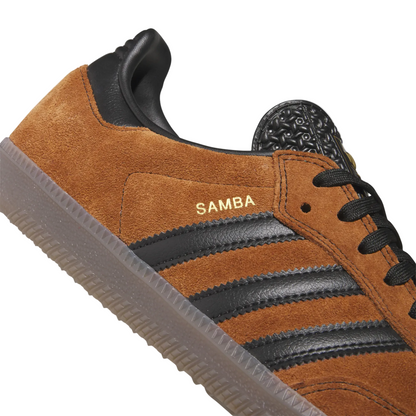Adidas Samba ADV Skate Shoes Dune Brown / Core Black / Gum Five