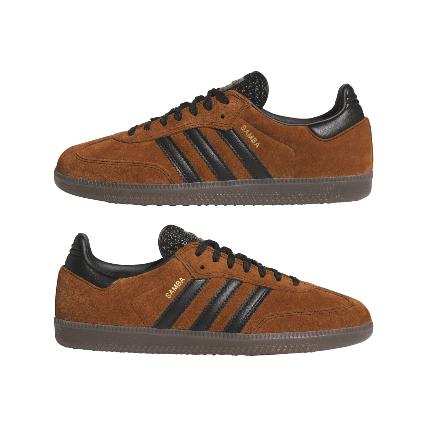 Adidas Samba ADV Skate Shoes Dune Brown / Core Black / Gum Five