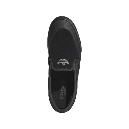 Adidas Shmooofoil Slide Slip On Skate Shoes Core Black / Grey Four / Core Black