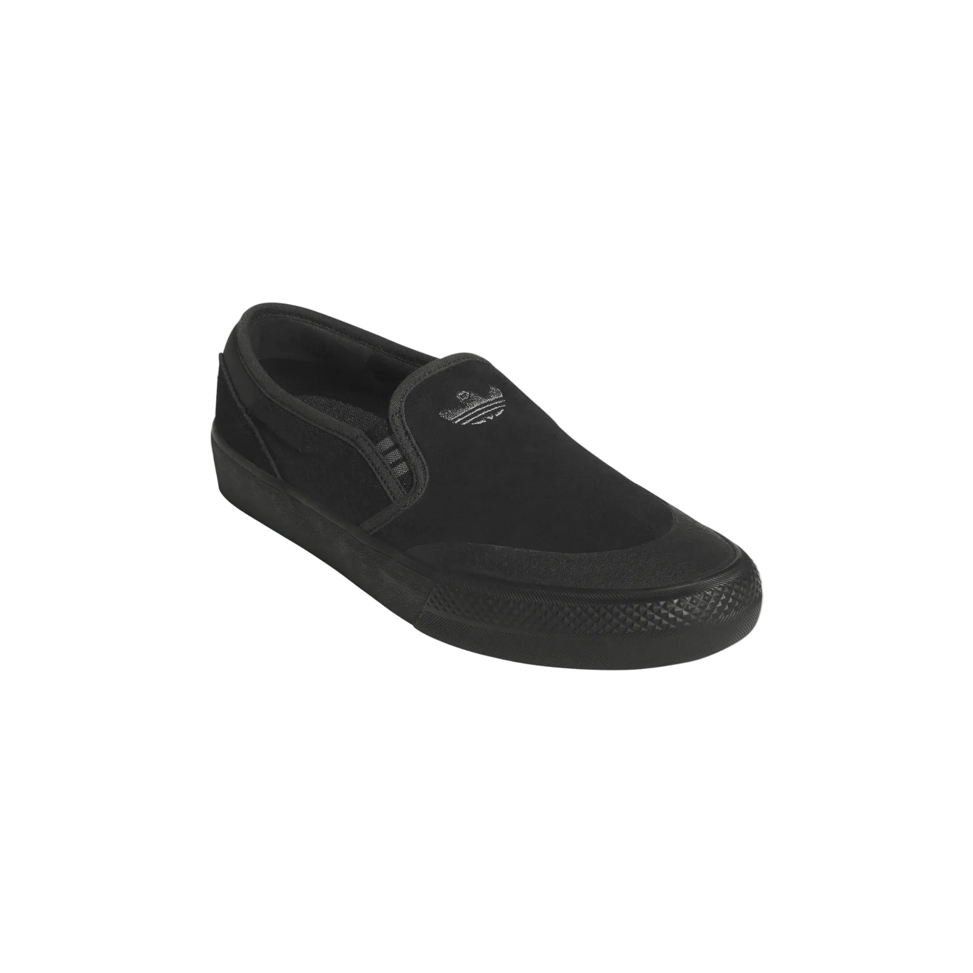 Adidas Shmooofoil Slide Slip On Skate Shoes Core Black / Grey Four / Core Black