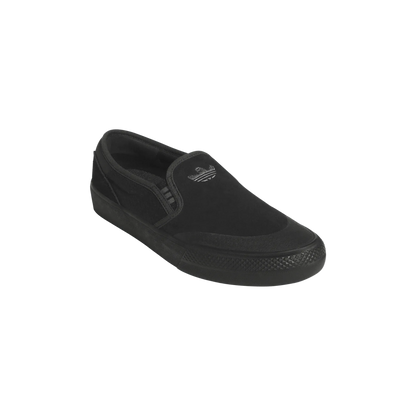 Adidas Shmooofoil Slide Slip On Skate Shoes Core Black / Grey Four / Core Black