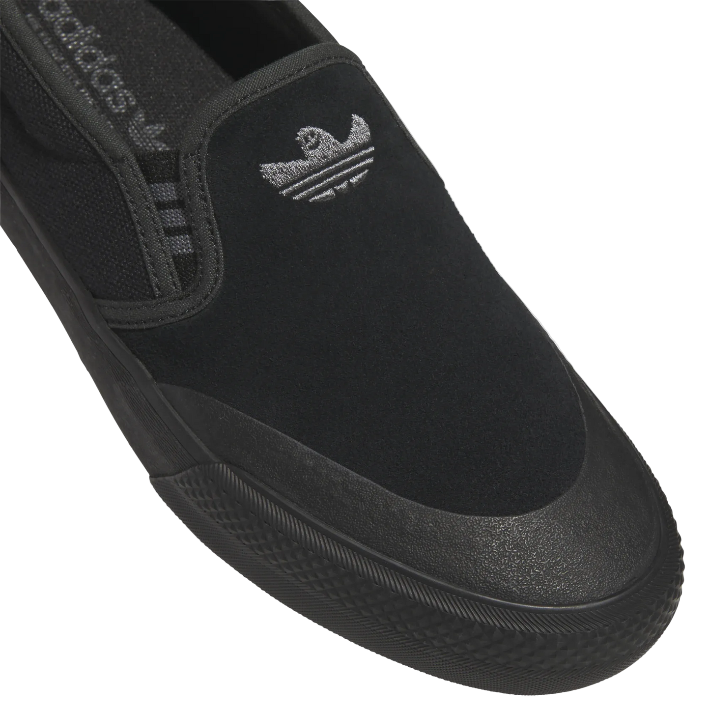 Adidas Shmooofoil Slide Slip On Skate Shoes Core Black / Grey Four / Core Black