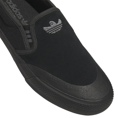 Adidas Shmooofoil Slide Slip On Skate Shoes Core Black / Grey Four / Core Black