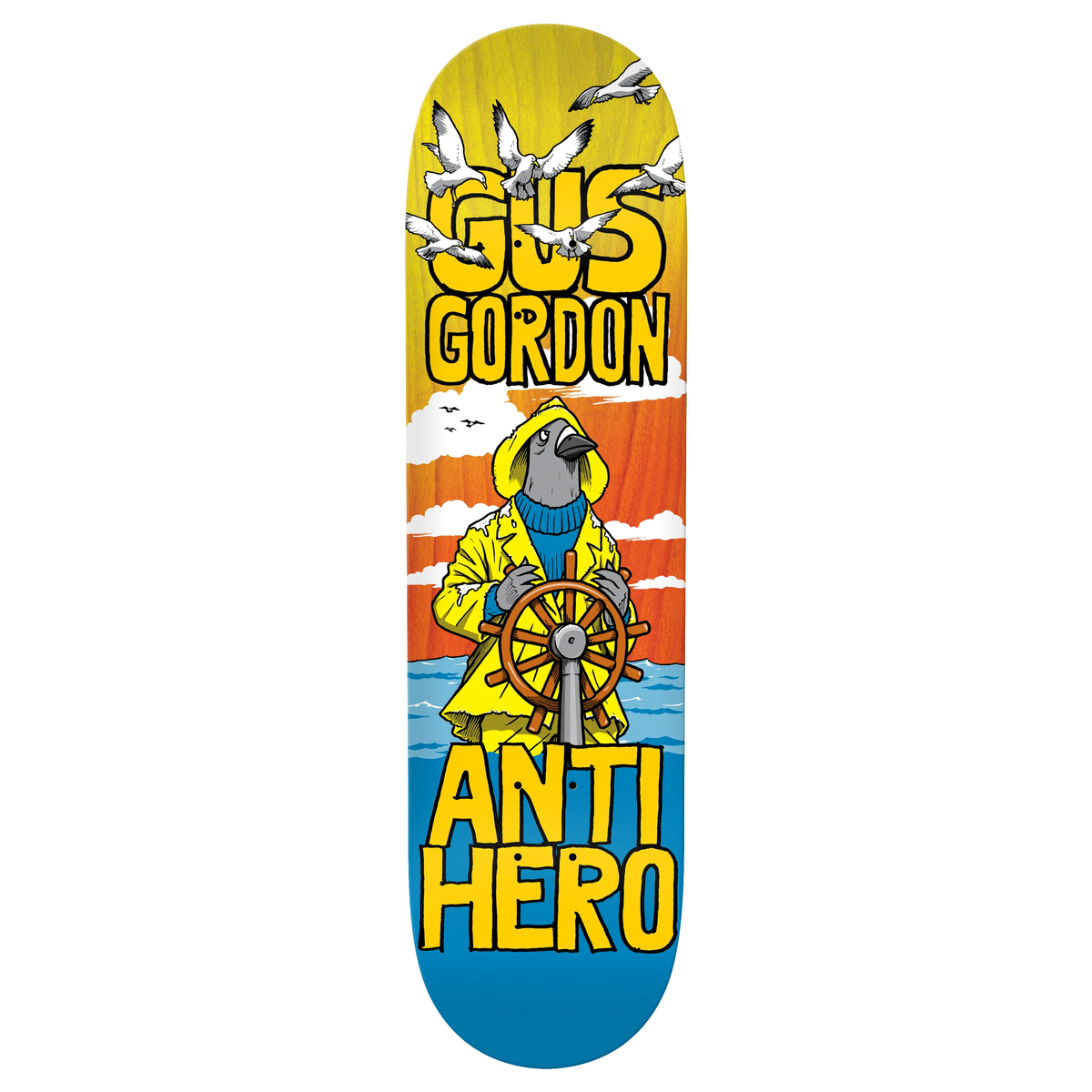 Anti Hero Gus Gordon Fishstick Full SE Deck 8.5" x 31.8"