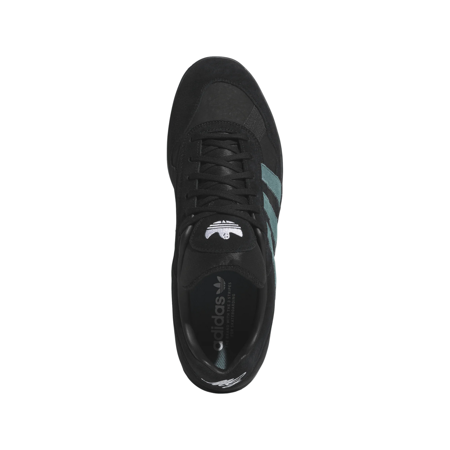 Adidas Aloha Super Skate Shoes Core Black / Preloved Teal / Cloud White