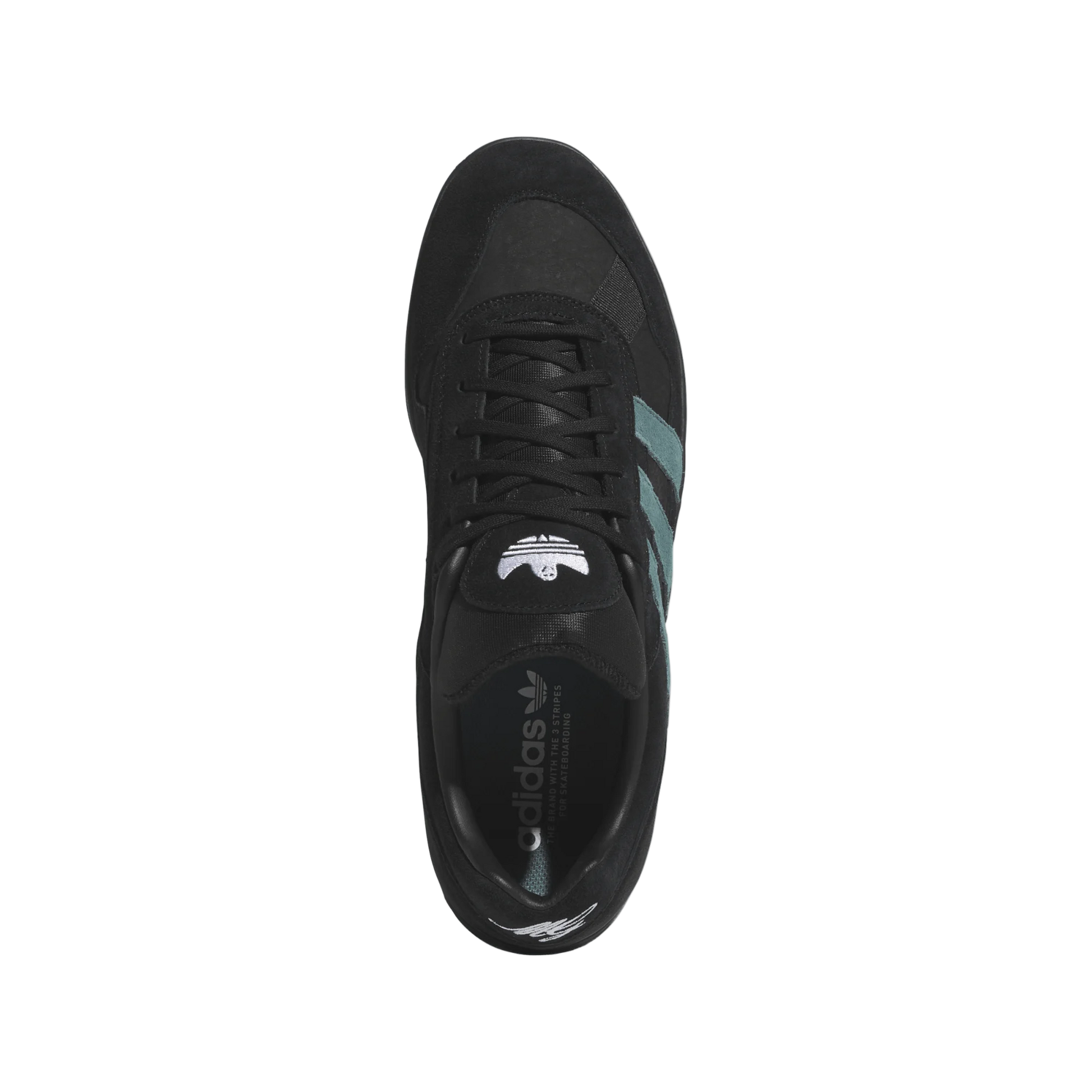 Adidas Aloha Super Skate Shoes Core Black / Preloved Teal / Cloud White