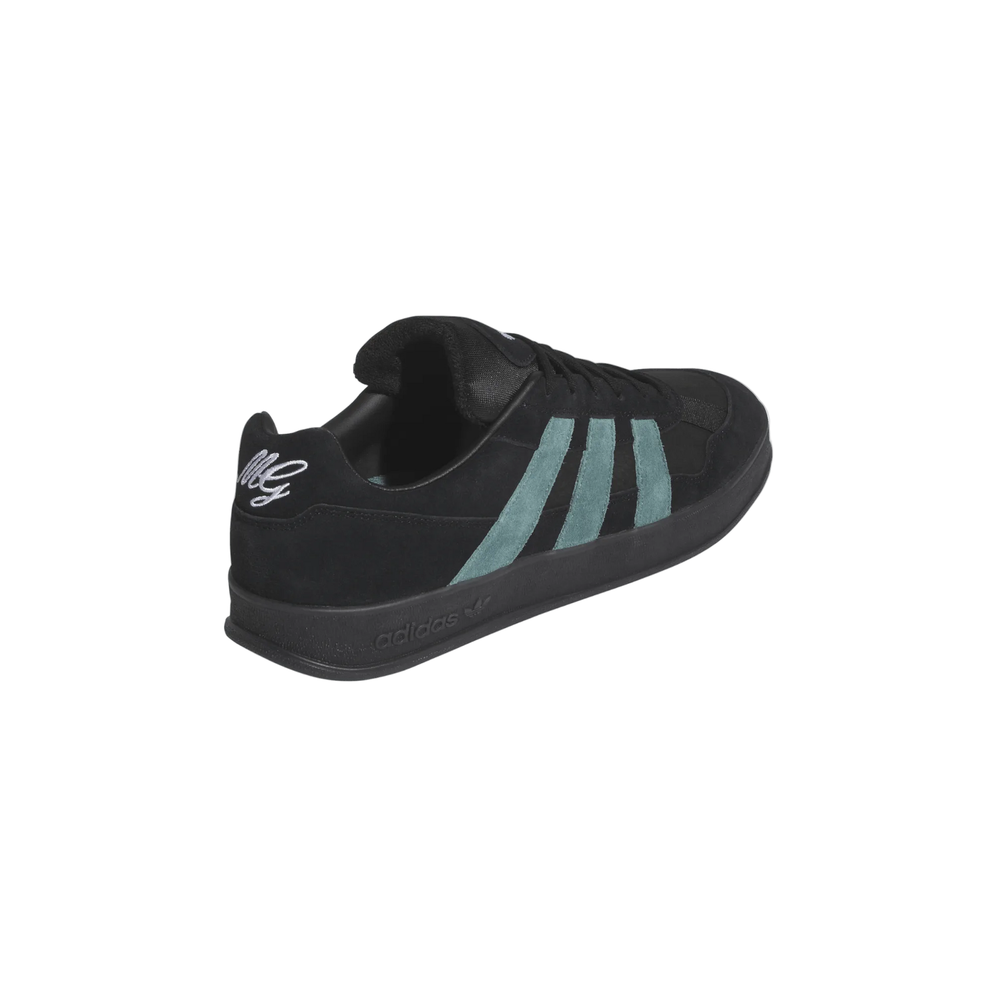 Adidas Aloha Super Skate Shoes Core Black / Preloved Teal / Cloud White