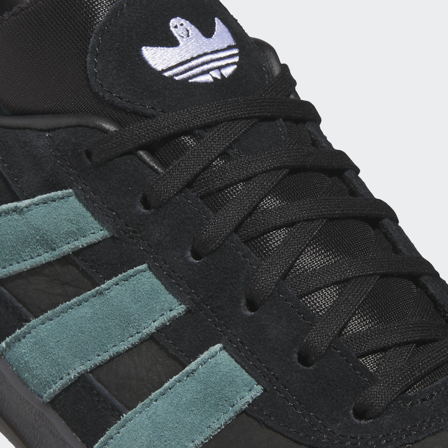Adidas Aloha Super Skate Shoes Core Black / Preloved Teal / Cloud White