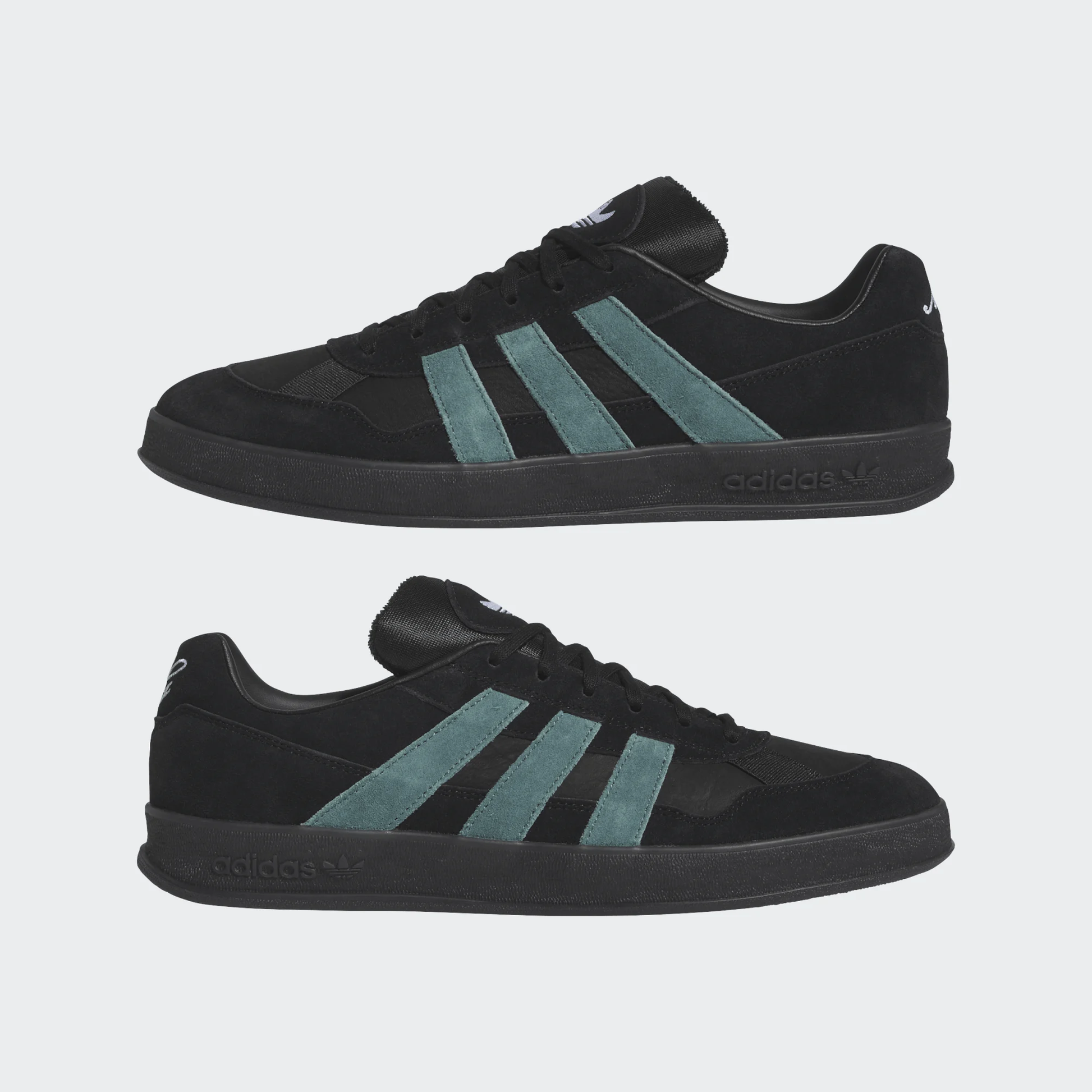 Adidas Aloha Super Skate Shoes Core Black / Preloved Teal / Cloud White