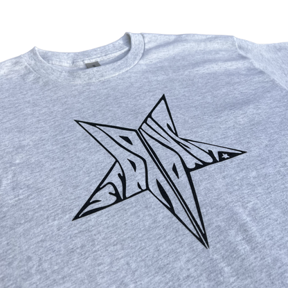 Stardust Skate Shop Matte Black Star Tee 026 - Assorted Colors - 6.0 oz