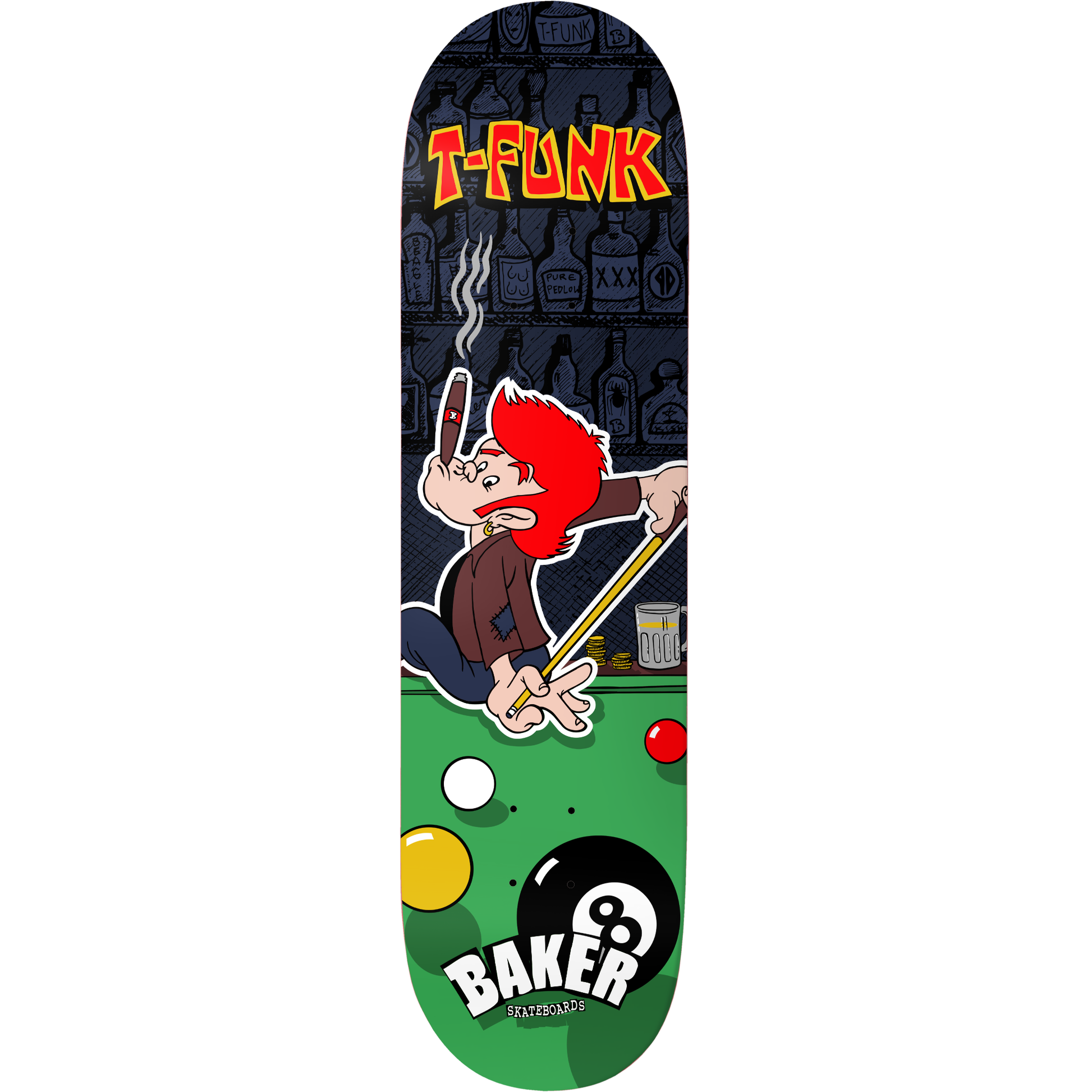Baker Tristan "T - Funk" Funkhouser Pleasure Island Deck 8.5"