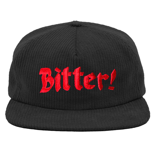 Bleach USA Bitter! Corduroy Hat Black / Red