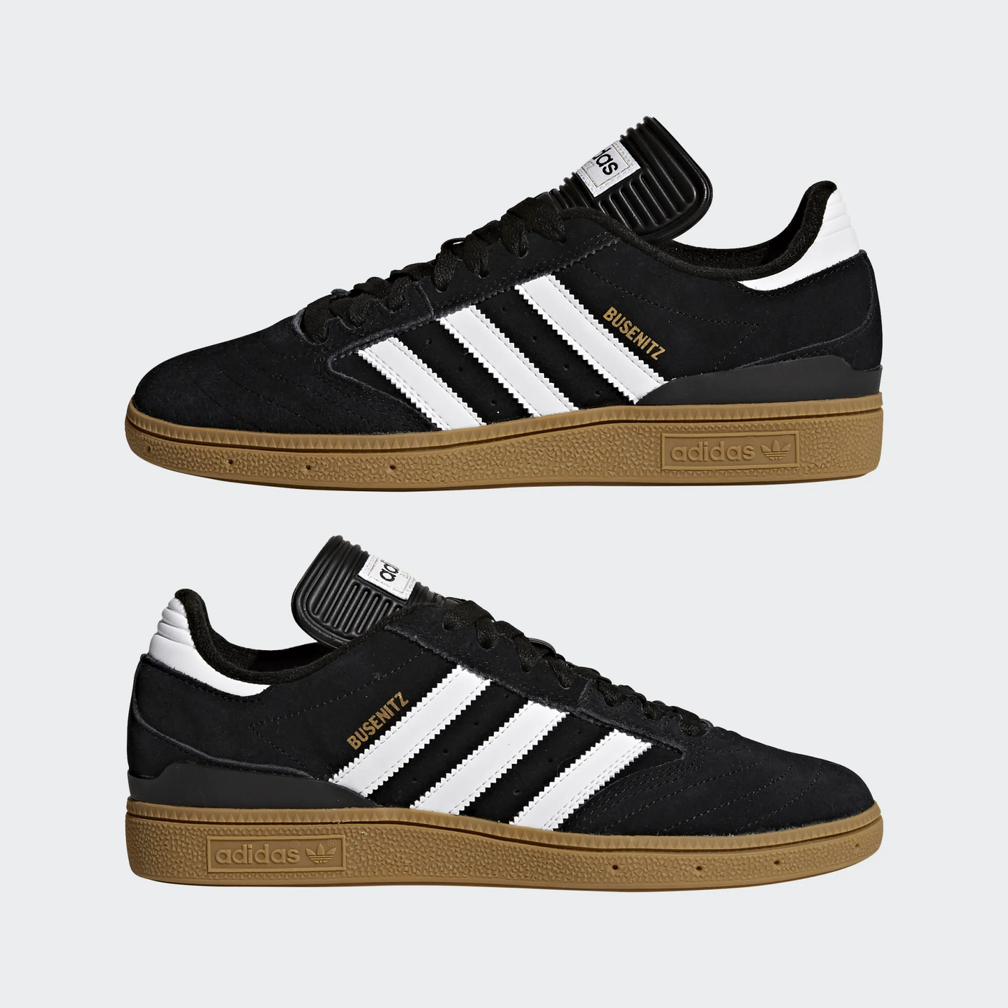 Adidas Busenitz Pro Skate Shoes Core Black / Footwear White / Gold Metallic