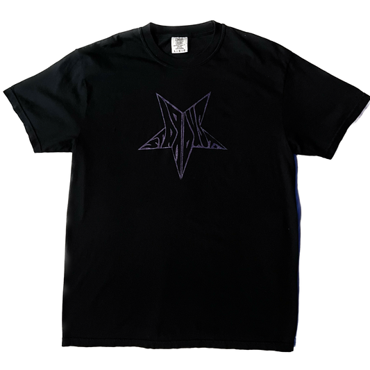 Stardust Skate Shop Purple Shimmer Star Tee 026 - Assorted Colors - 6.1 oz