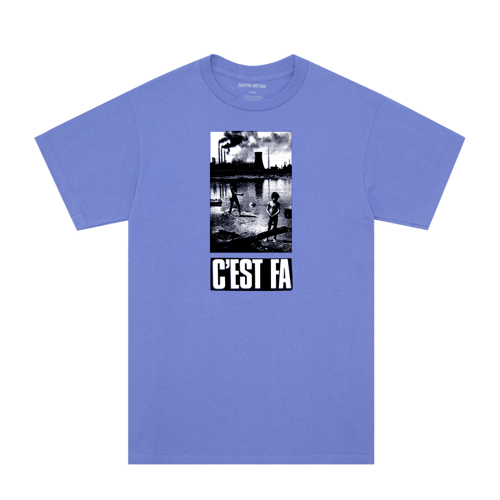 Fucking Awesome C'est FA Tee Violet