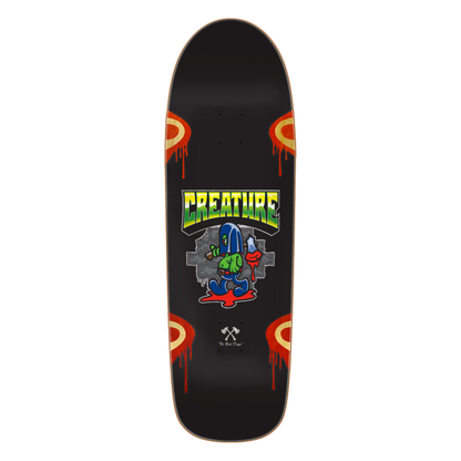 Creature The Heshcutioner Shaped Deck With Wheel Wells 9.0"