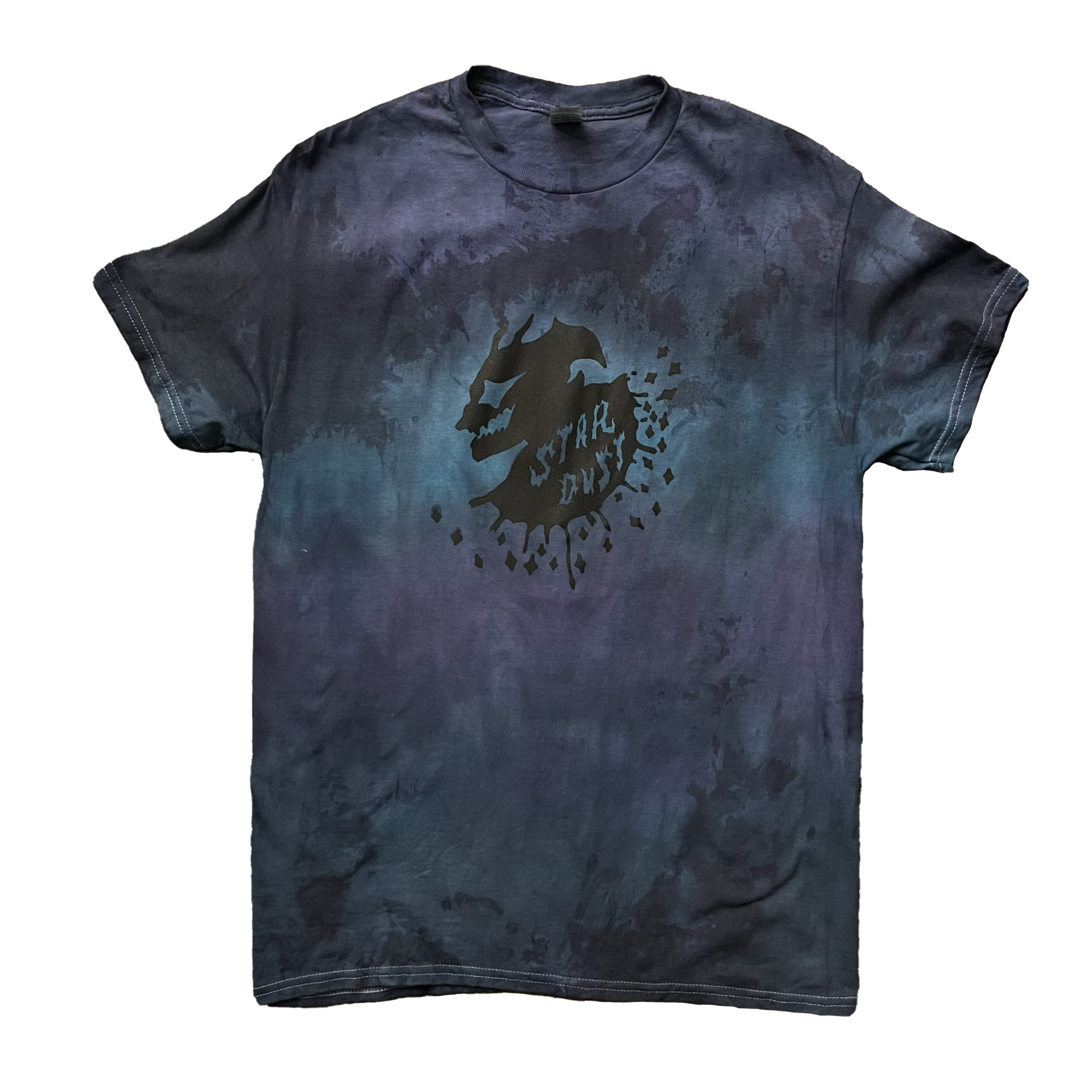 Stardust Devil Man Tee 018 Tie Dye / Black