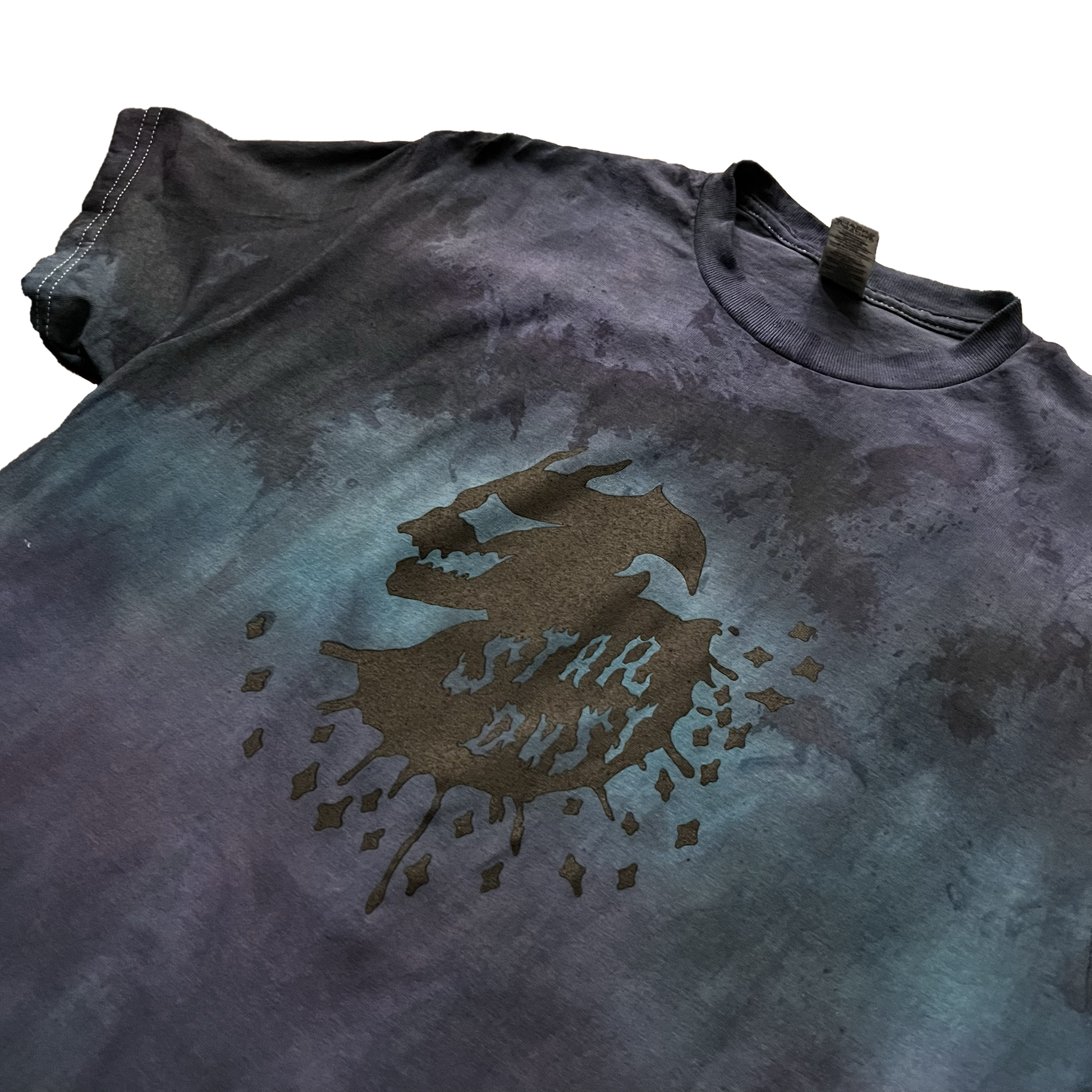 Stardust Devil Man Tee 018 Tie Dye / Black
