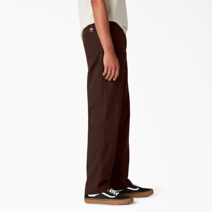 Dickies Skateboarding Regular Fit Twill Pants Chocolate Brown