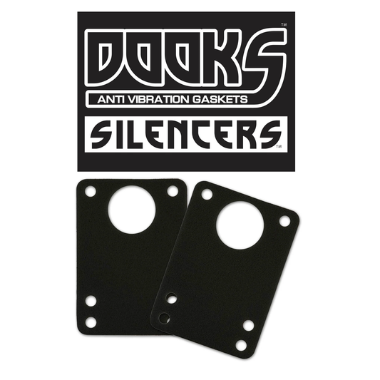 Dooks Silencers Anti-Vibration Gaskets Shock Pad Set 1/16" Black