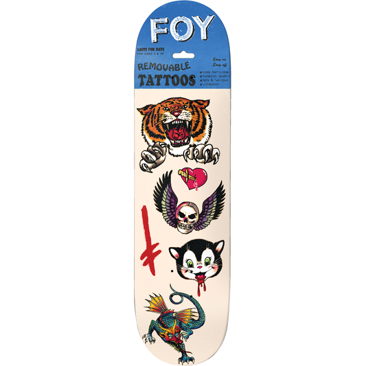 Deathwish Jamie Foy Tattoos Deck 8.3875"