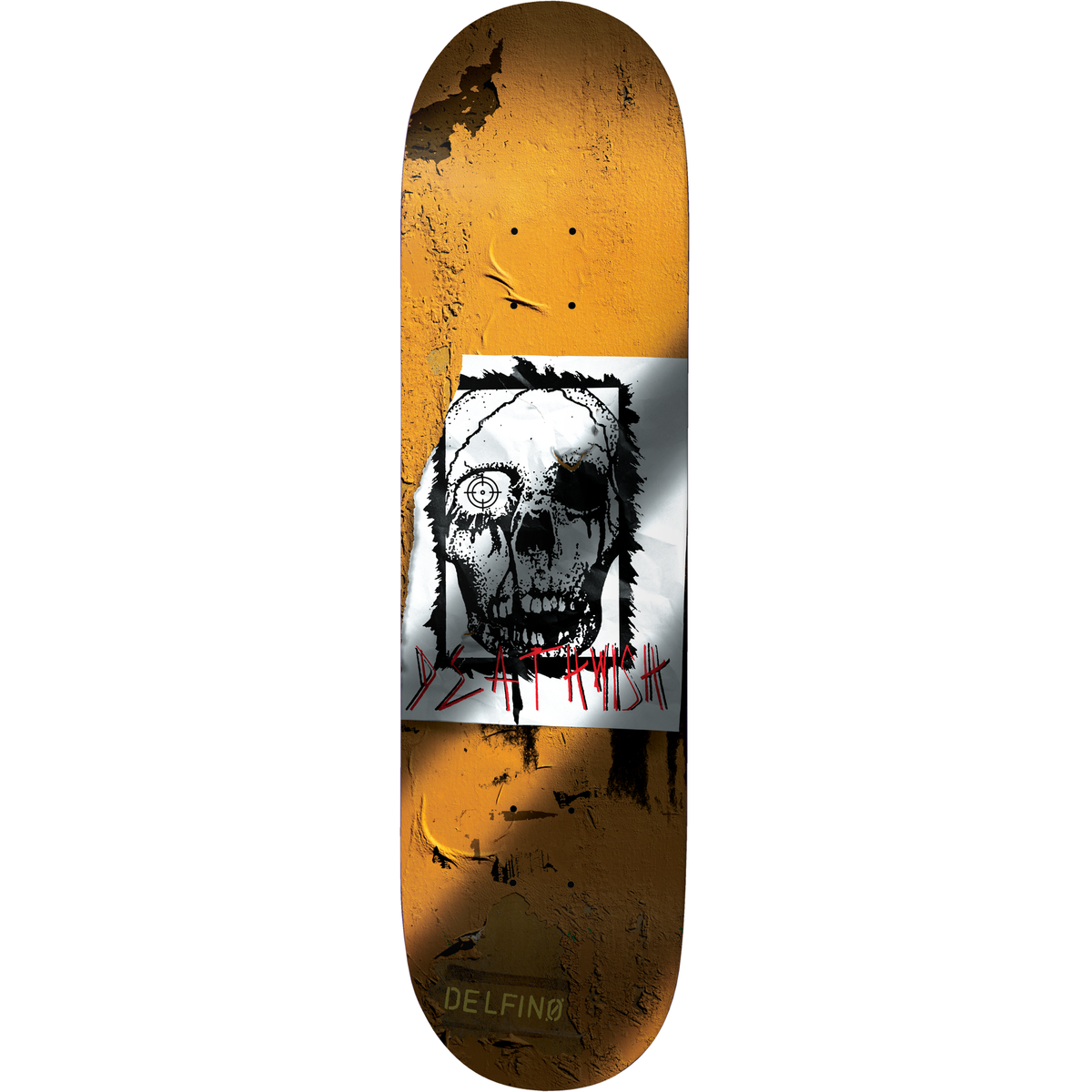 Deathwish Pedro Delfino Torn Deck 8.25"