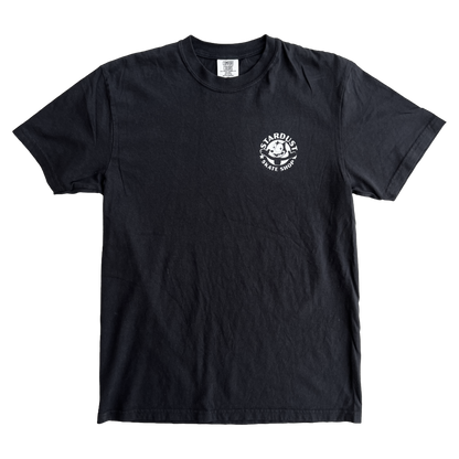 Stardust "Felix" Garment-Dyed Tee 012.3 Black / White