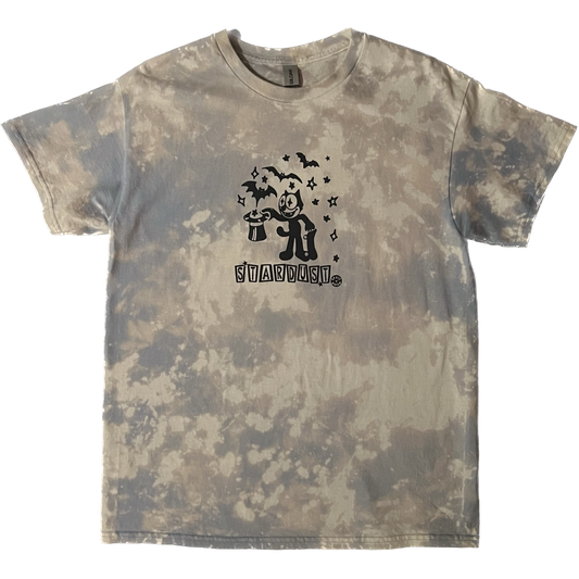 Stardust Skate Shop Felix 02 Tee 024 Bleached Carolina Blue / Black