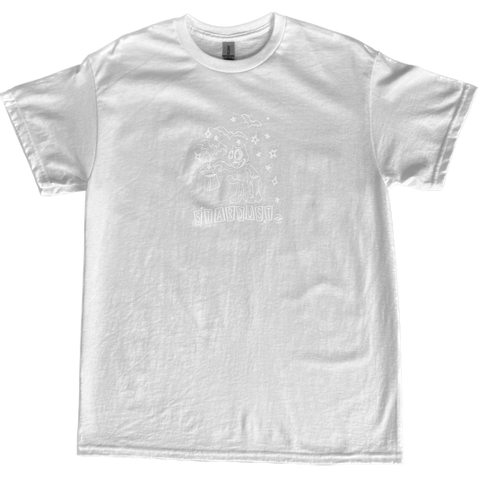 Stardust Skate Shop Felix 02 Tee 024 White / White