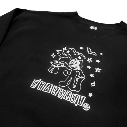 Stardust Skate Shop Felix 02 Crewneck 024 Black / White