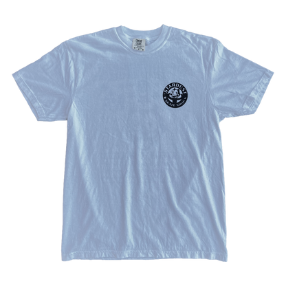 Stardust "Felix" Garment-Dyed Tee 012.3 White / Black