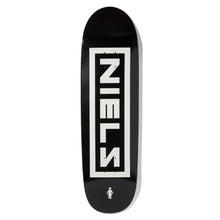 Load image into Gallery viewer, Girl Niels Bennett Nine Inch Niels Loveseat Shaped Deck 9.0&quot;
