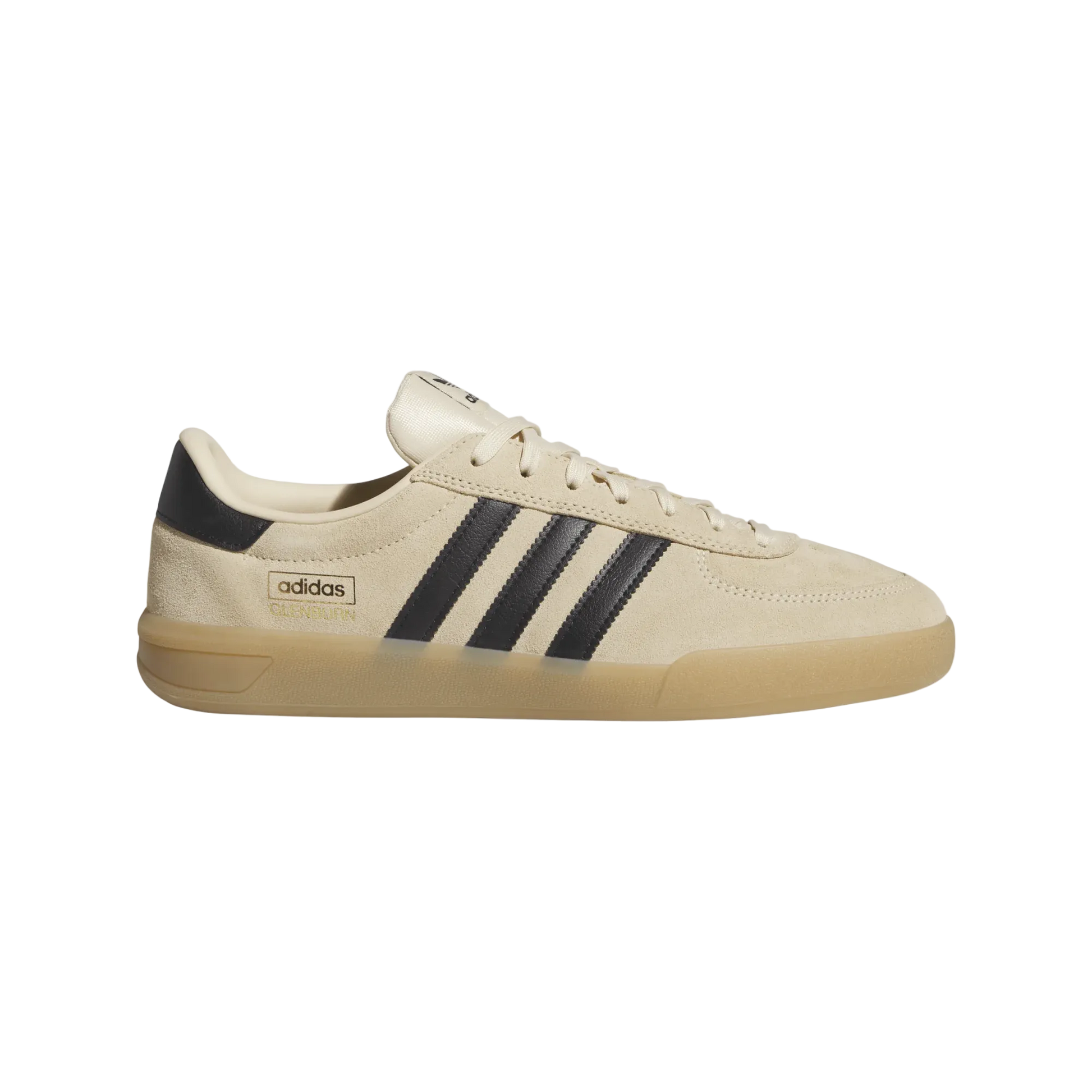 Adidas Glenburn Skate Shoes Sand Strata / Core Black / Gum Four