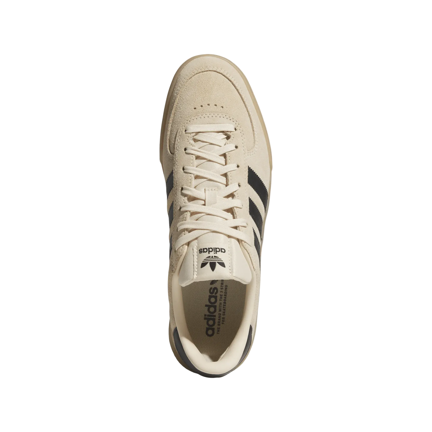 Adidas Glenburn Skate Shoes Sand Strata / Core Black / Gum Four
