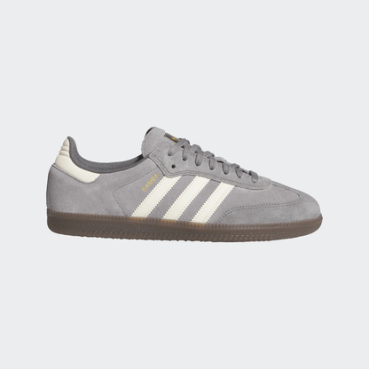 Adidas Samba ADV Skate Shoes Grey Four / Cream White / Grey Heather