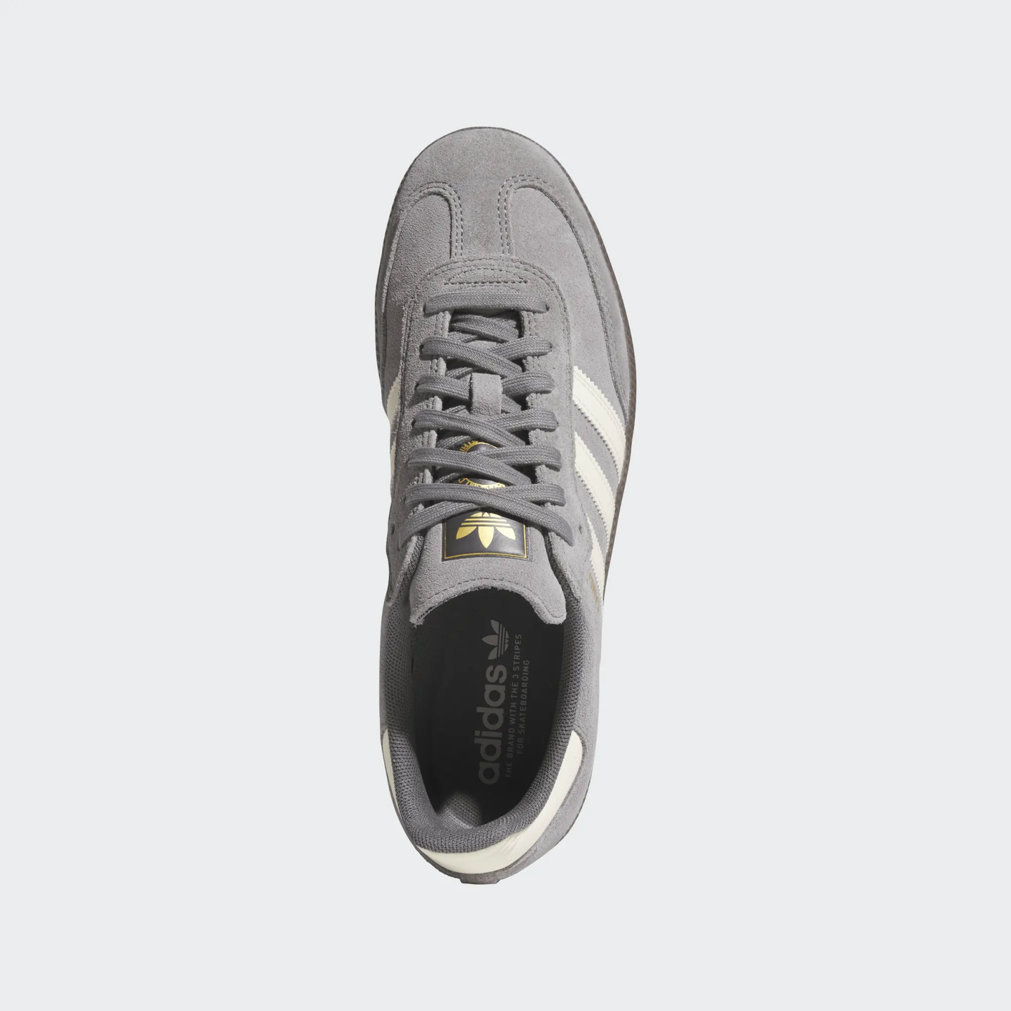 Adidas Samba ADV Skate Shoes Grey Four / Cream White / Grey Heather