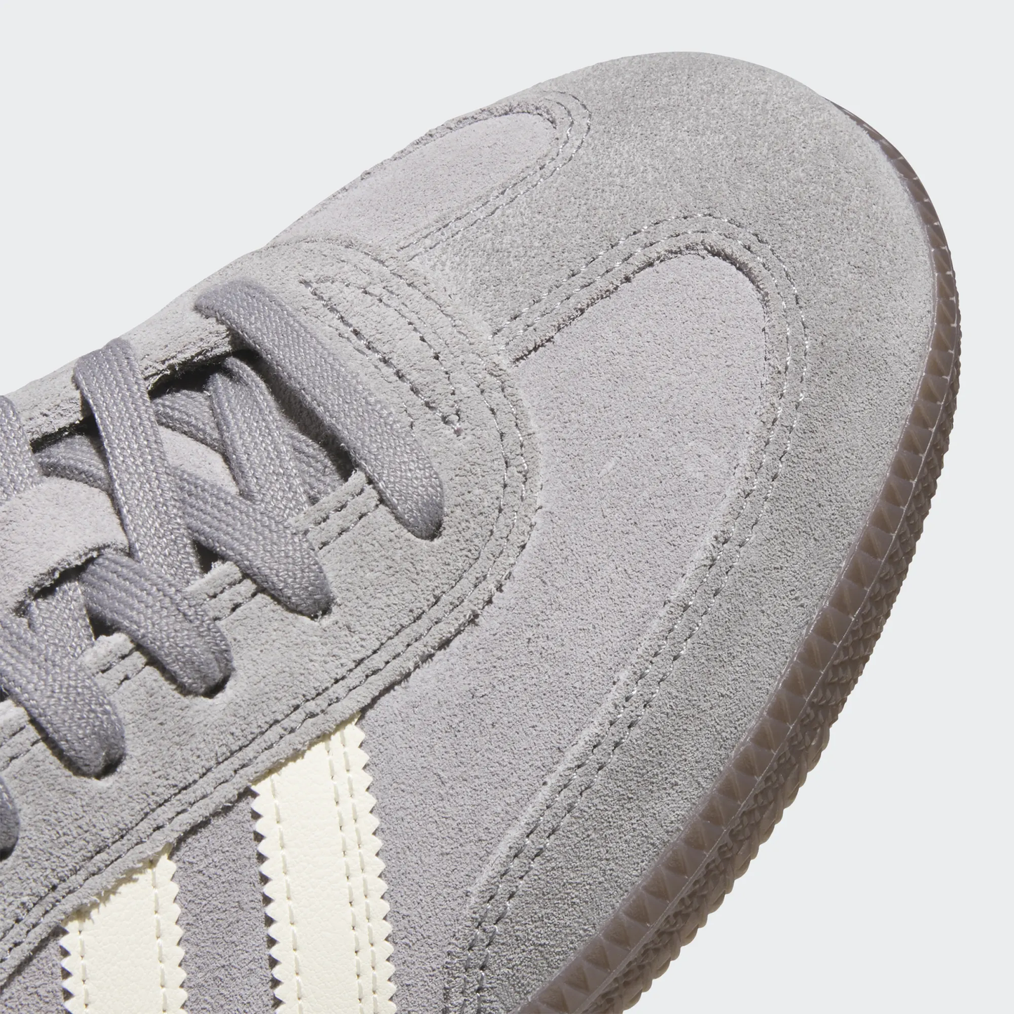 Adidas Samba ADV Skate Shoes Grey Four / Cream White / Grey Heather