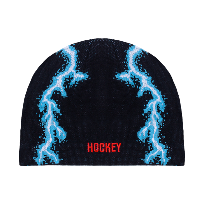 Hockey Lightning Skully Beanie Black