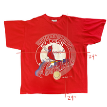 Load image into Gallery viewer, Vintage 1993 St. Louis Cardinals The Game® Tee - X-Large - Red
