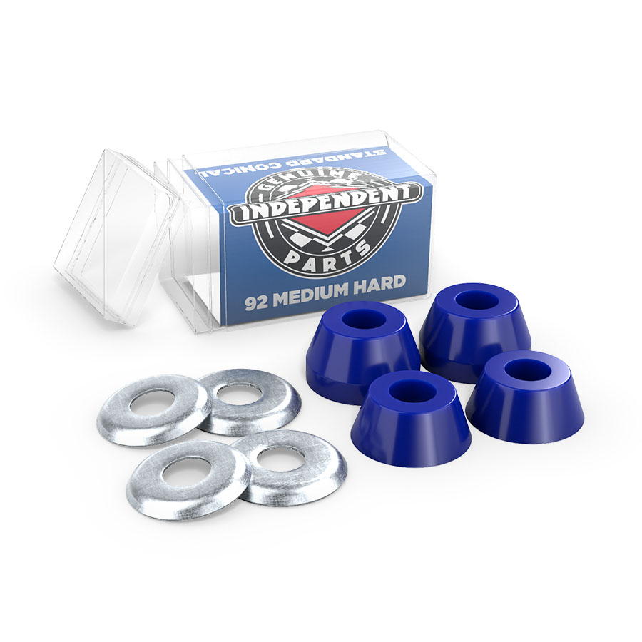 Independent Genuine Parts Standard Conical Bushings Medium Hard 92A Blue 4 - Pack
